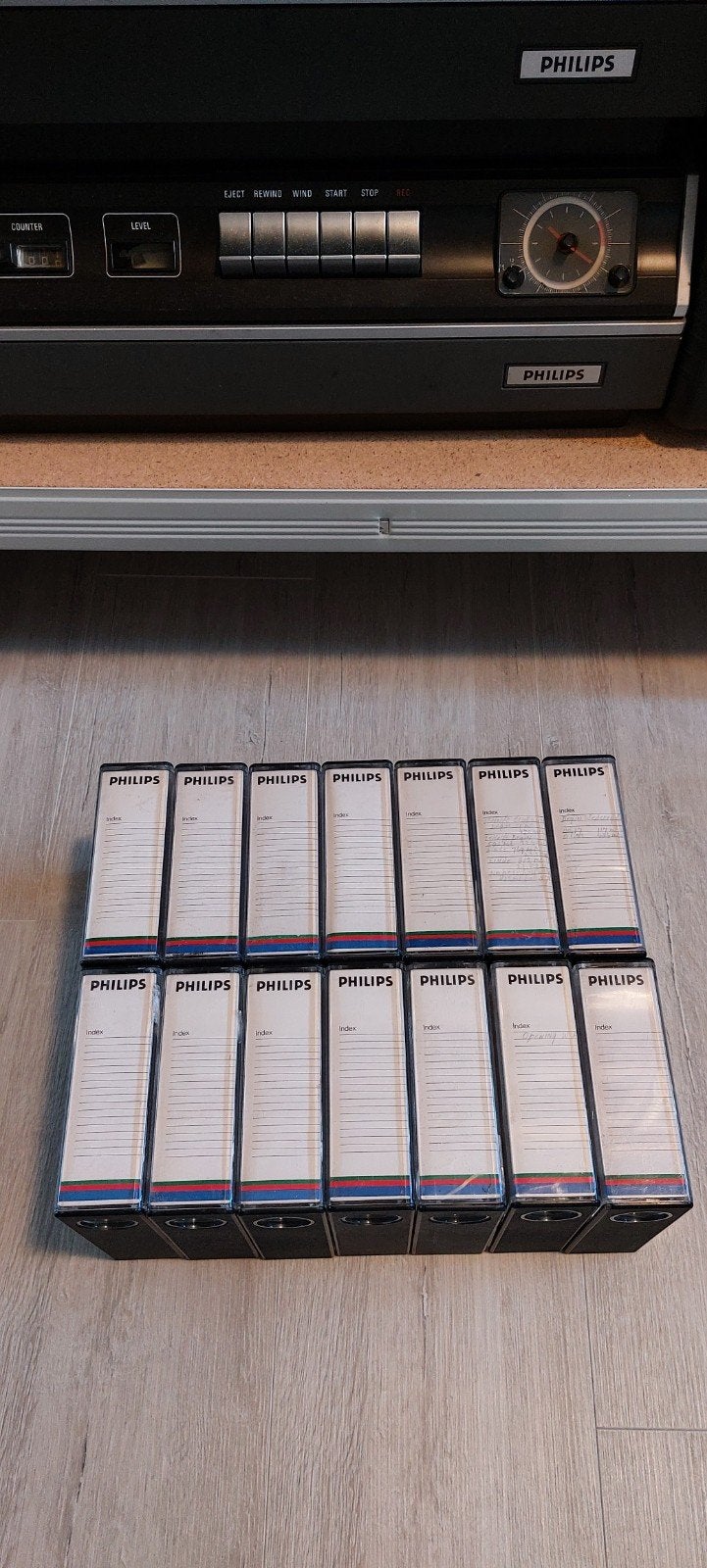 Philips VCR N1700 videobanden | Voetbal, Ophalen of Verzenden, Gebruikt, Videoband