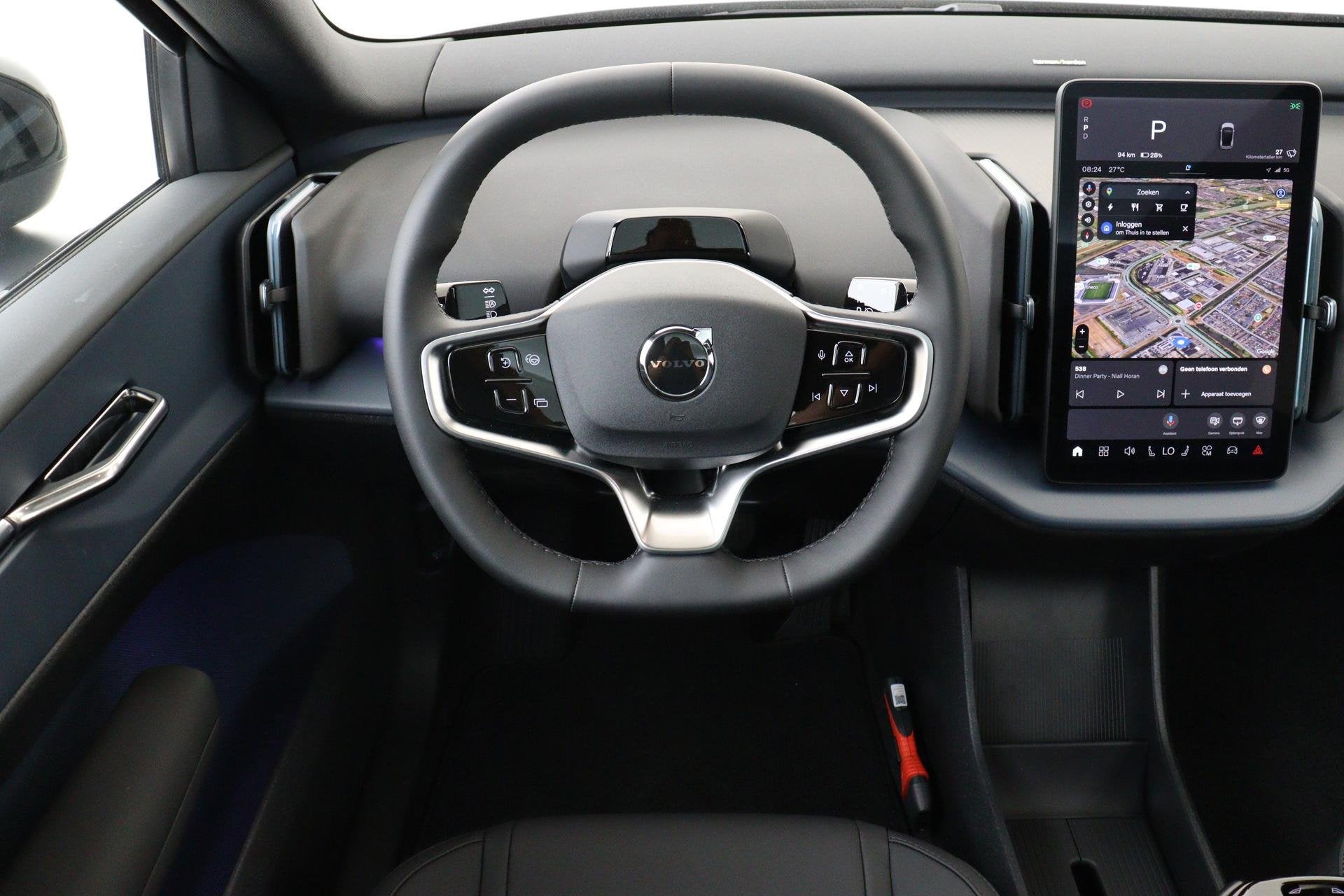 Volvo EX30 TWIN MOTOR PERF. ULTRA BLACK EDITION EUROPA 69 kW, Auto's, Volvo, Automaat, 12 maanden, Leder en Stof, Origineel Nederlands