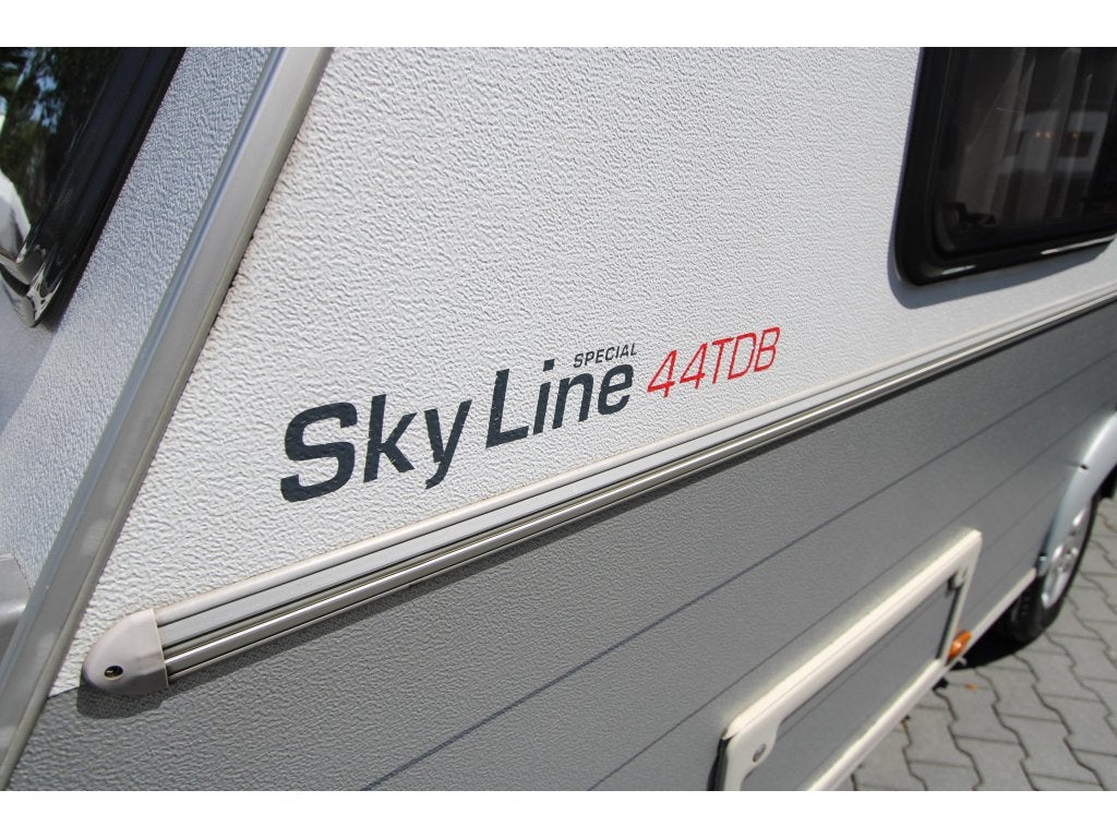 Kip Sky line Special 44 TDB Mover-UnicoTent-2008, Caravans en Kamperen, Caravans, Standaardzit, Kip, Bedrijf, Overige typen