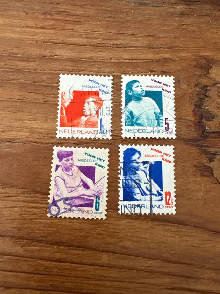 Nederland 1931 Kinderzegels - Gestempeld Set, Ophalen of Verzenden, T/m 1940, Gestempeld