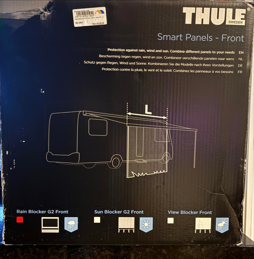Thule Rainblocker G2 Front (1 +1), Ophalen of Verzenden, Nieuw