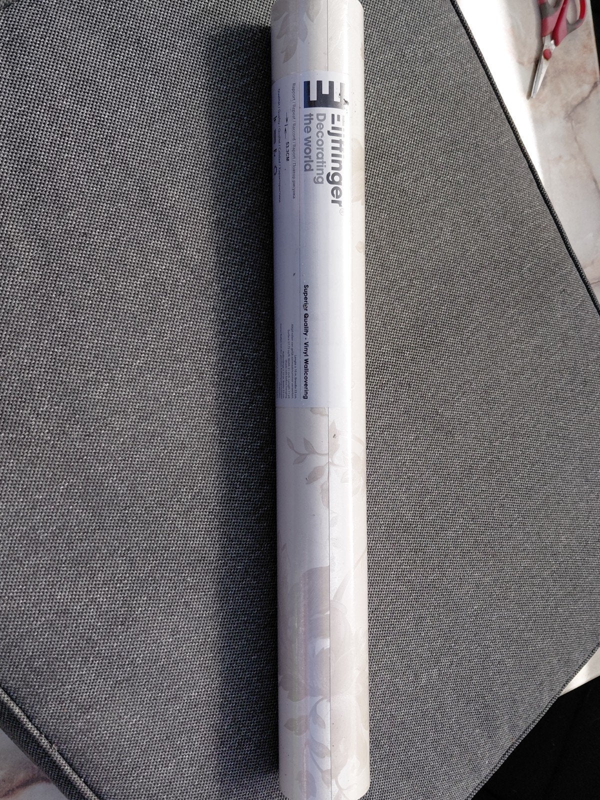 4 rollen Eijffinger vinyl behang nieuw in verpakking, Ophalen of Verzenden, 25 tot 50 m², Beige, Bloemmotief, elegant
