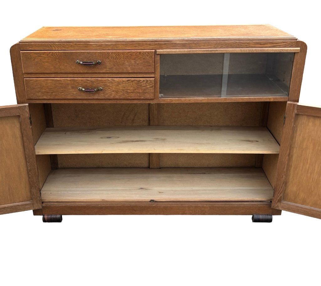 Art Deco Kast Buffetkast Amsterdamse School / Haagse School, Antiek en Kunst, Ophalen