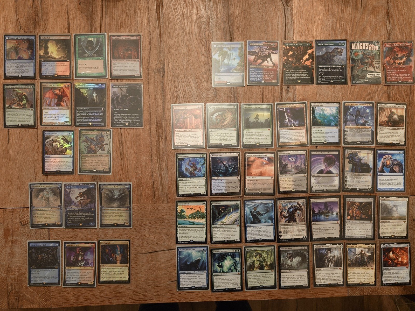 MTG Bulk set, waardevolle kaarten. Magic the Gathering, Ophalen of Verzenden, Zo goed als nieuw, Meerdere kaarten