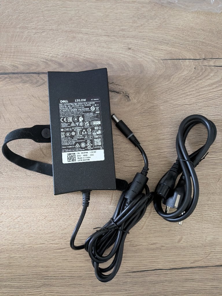 Dell 130W AC Adapter Oplader, Ophalen, Zo goed als nieuw