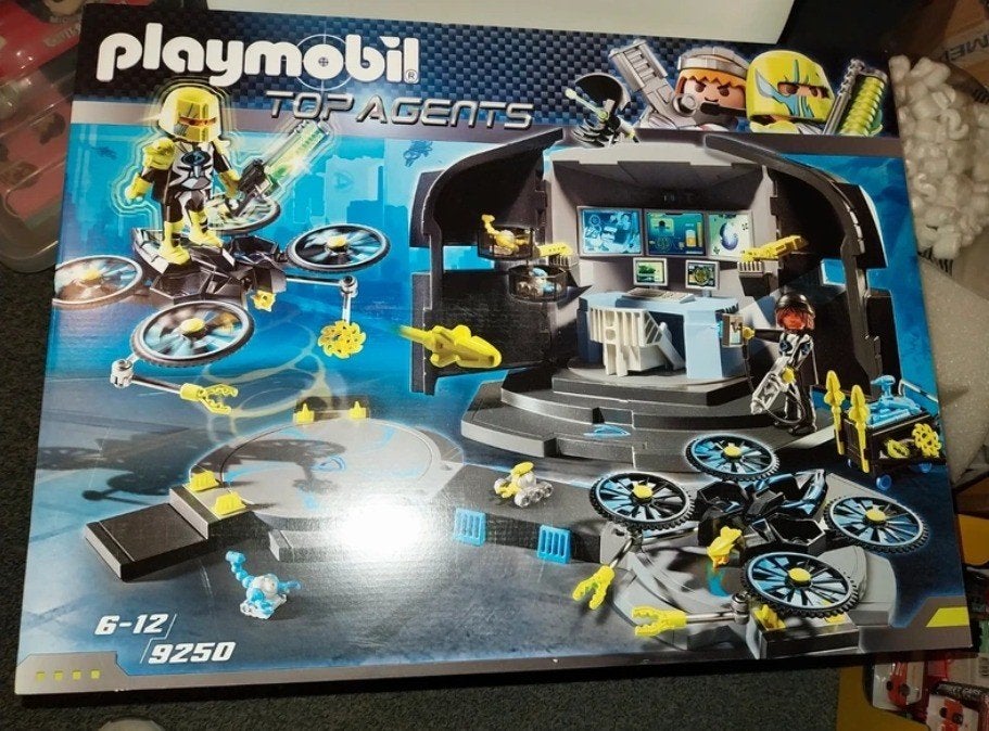 Playmobil Top Agents 9250 - Dr. Drone's Command Center NIEUW, Complete set, Overige typen, Nieuw, Ophalen of Verzenden