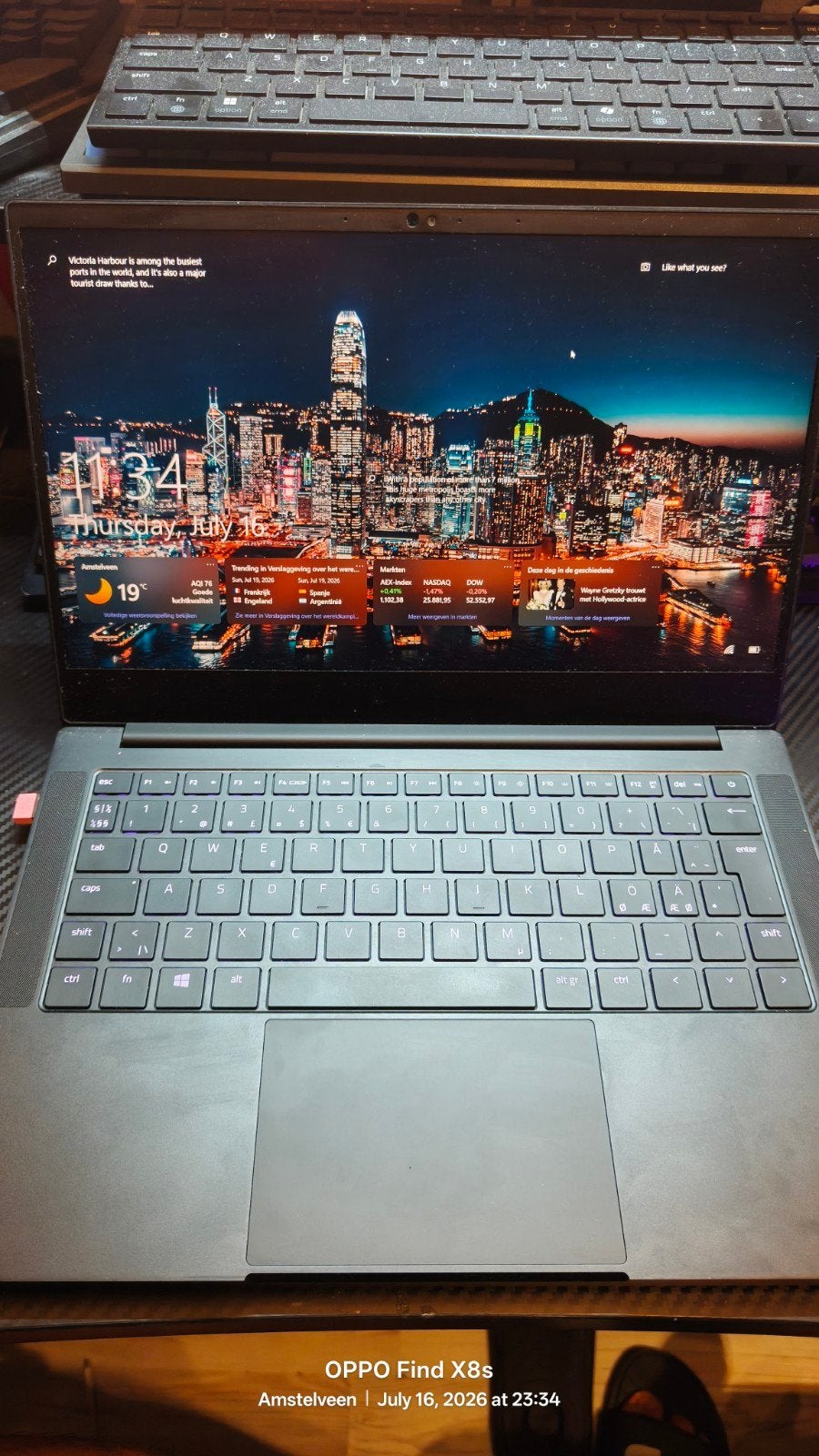 Razer Blade 13 Stealth GTX1650 i7-1065G7, Computers en Software, Windows Laptops, Gebruikt, Met videokaart, Qwerty, Intel Core i7-1065G7