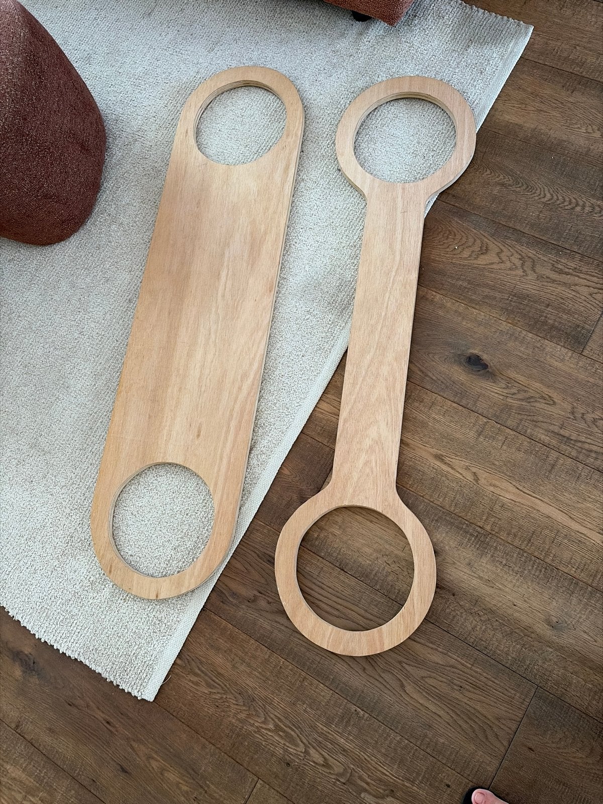 Houten balans planken voor bij stapelstenen, Kinderen en Baby's, Speelgoed | Houten speelgoed, Ophalen, Zo goed als nieuw