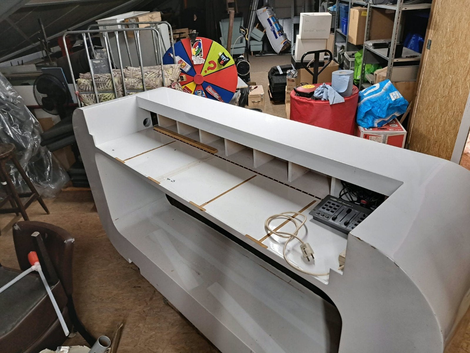 DJ Booth met pianolak en verlichting, Ophalen, Gebruikt, Overige merken