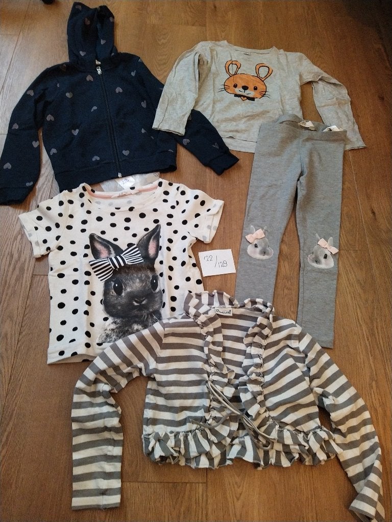23 - Kleding meisje - Maat 122 / 128, Ophalen of Verzenden, Gebruikt, Meisje, Jurk of Rok