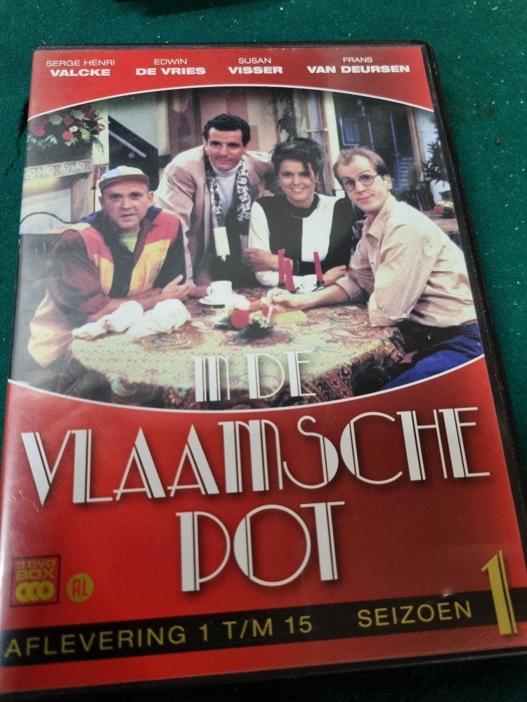 dvd in de vlaamse pot 3x disc, Ophalen of Verzenden