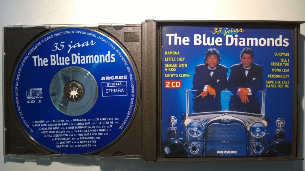 The Blue Diamonds - 35 Jaar, Ophalen of Verzenden, Zo goed als nieuw, Pop, Album