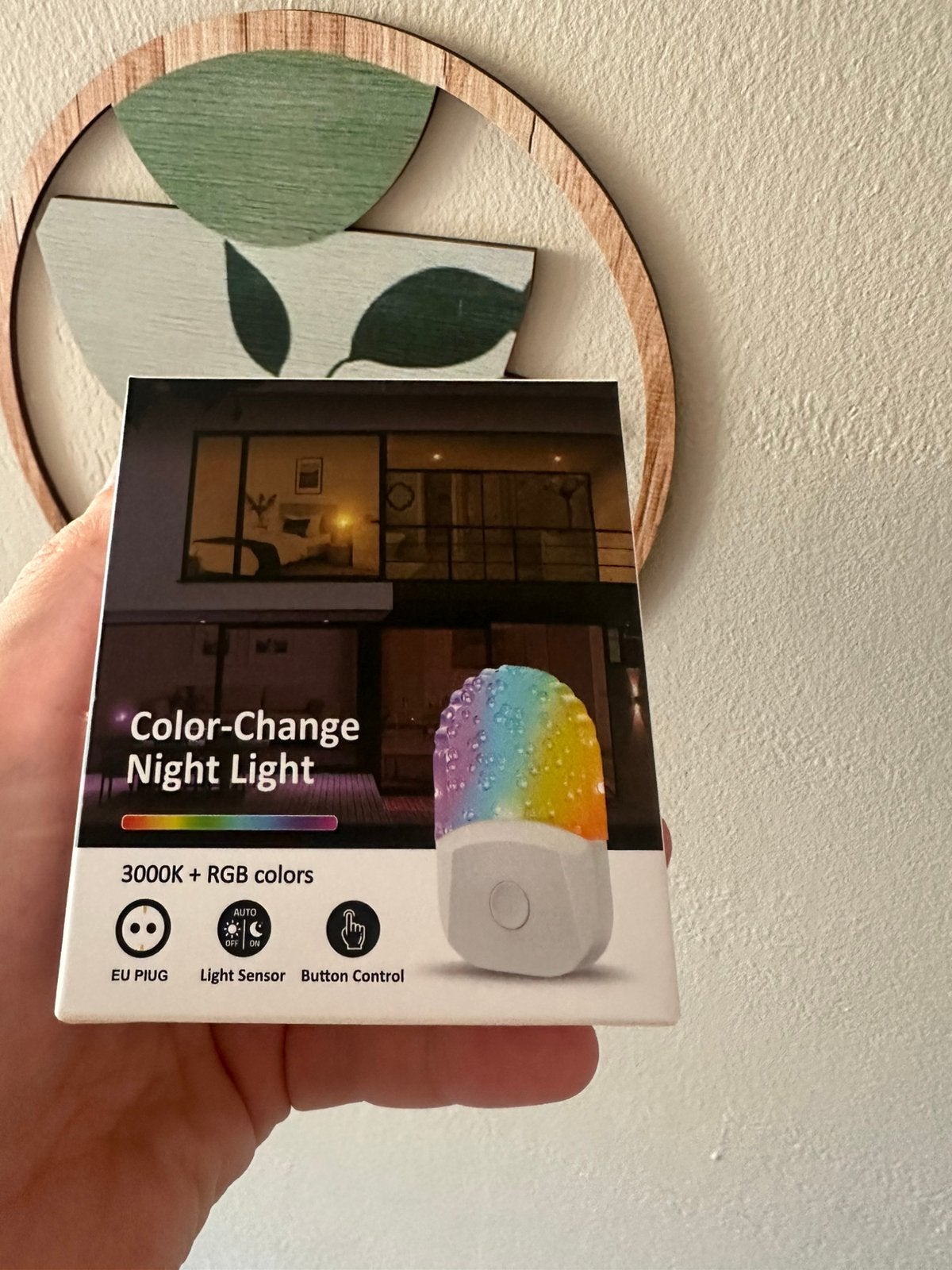 2x Nacht Lampje - Dag en Nacht Sensor - Stopcontact Lamp, Nieuw, Ophalen of Verzenden, Overige merken, Met sensor