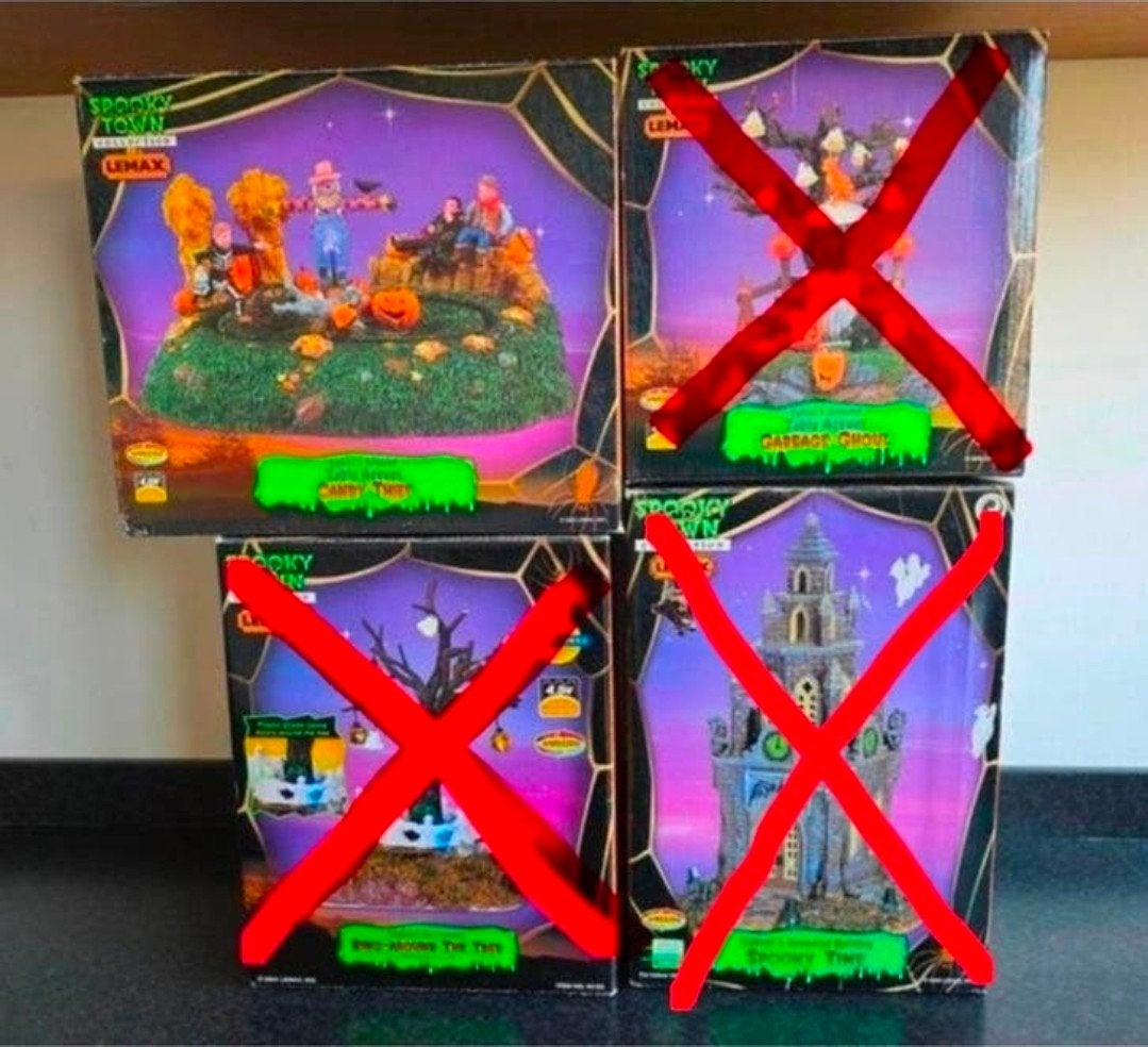 Nog maar 1! retired en zeldzaam Lemax Spooky town item, Diversen, Kerst, Ophalen of Verzenden
