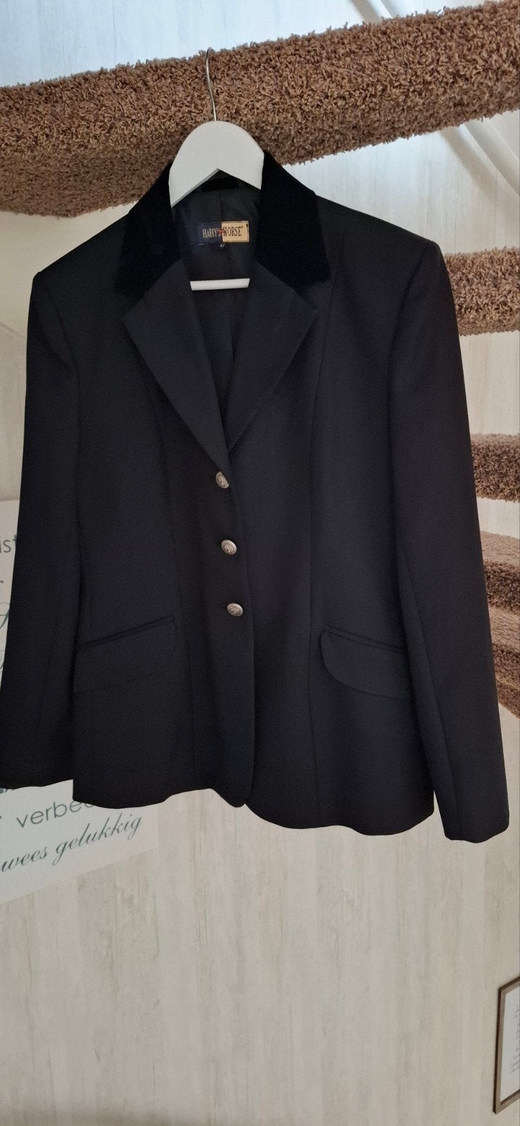 Echt Schitterende, Zwarte Blazer in maat 42, Kleding | Dames, Ophalen of Verzenden, Zo goed als nieuw