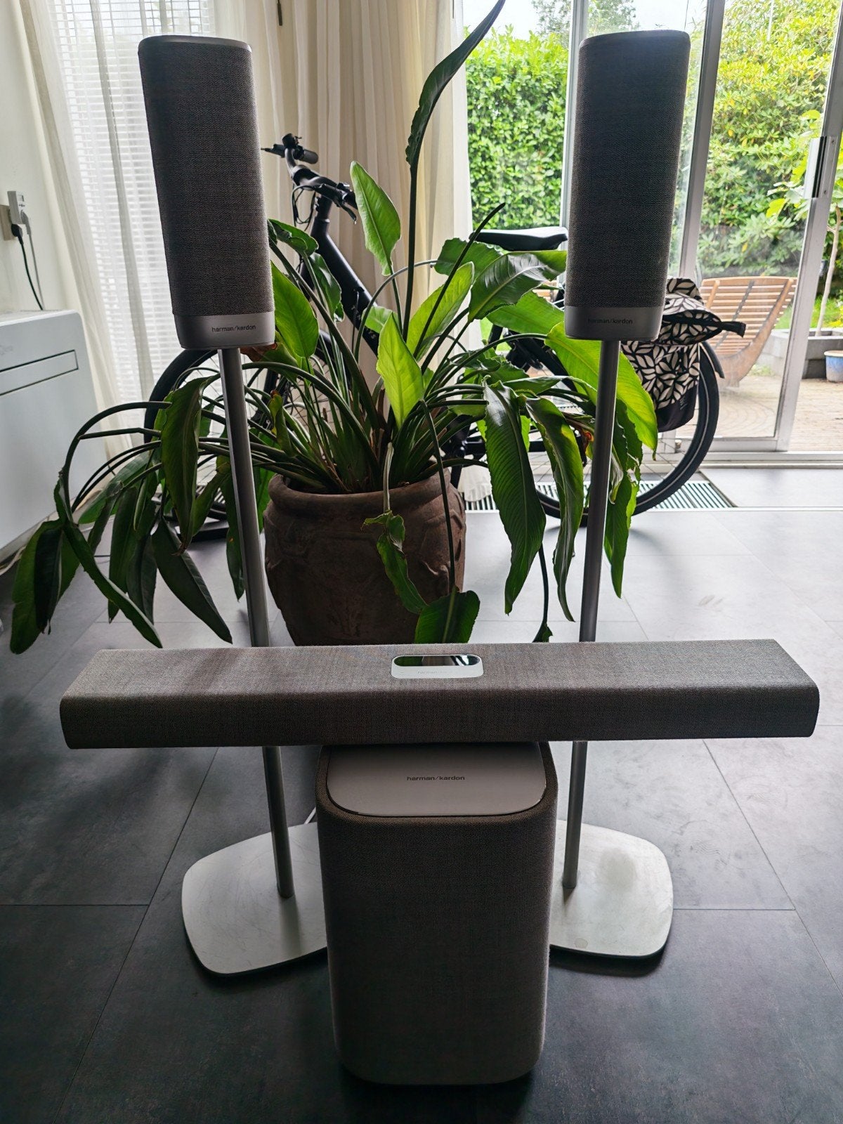 HK Citation 700 + sub + surrounds + stands, 70 watt of meer, Ophalen, Overige merken, Gebruikt