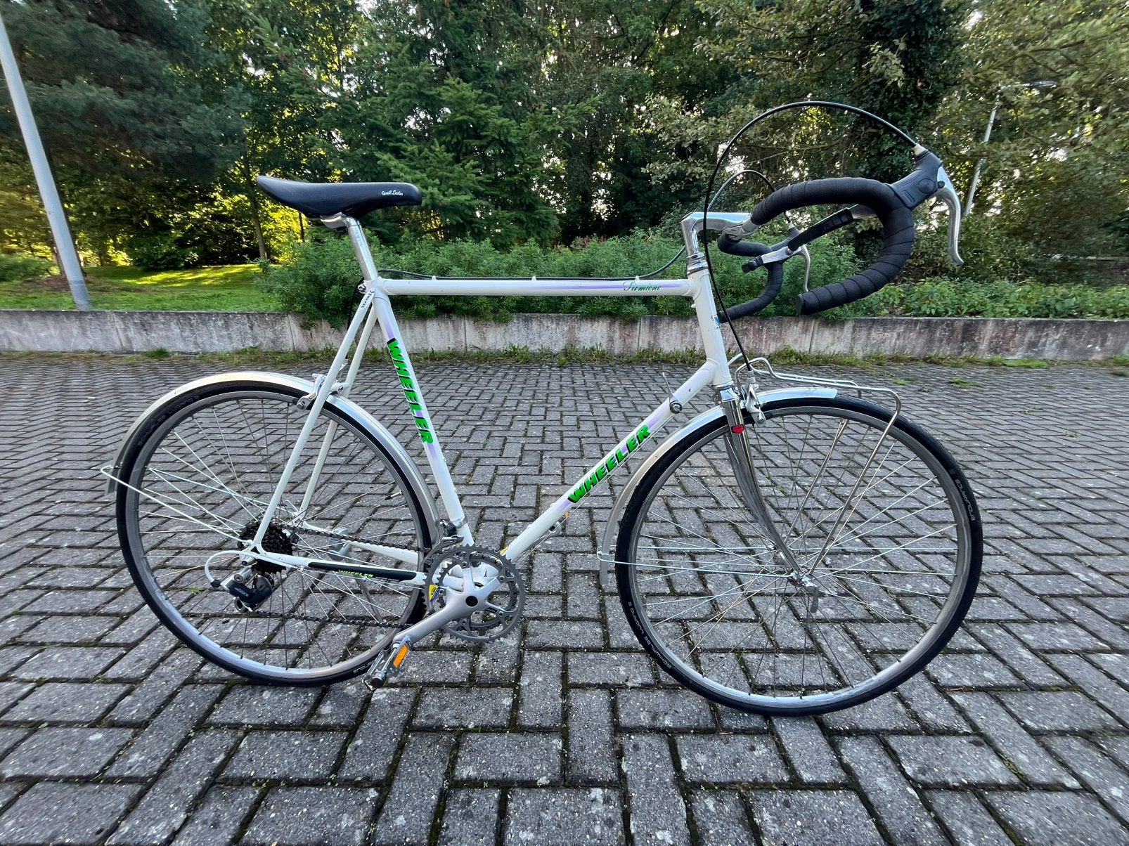 Hele mooie Wheeler race/tourfiets begin jaren 80, Fietsen en Brommers, 59 cm of meer, Ophalen, Velgrem, Jaren '60 of nieuwer
