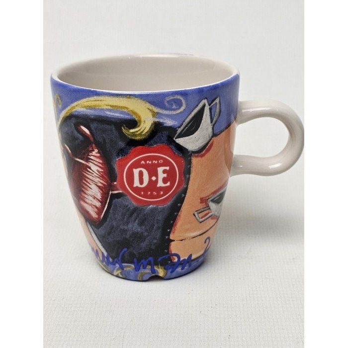 # Douwe Egberts Selwyn Senatori mok model 10, Gebruikt, Overige stijlen, Aardewerk, Mok
