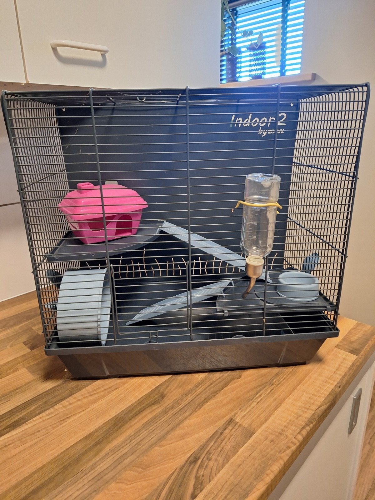 knaagdieren/hamsterkooi, Kooi, Gebruikt, Minder dan 75 cm, Muis