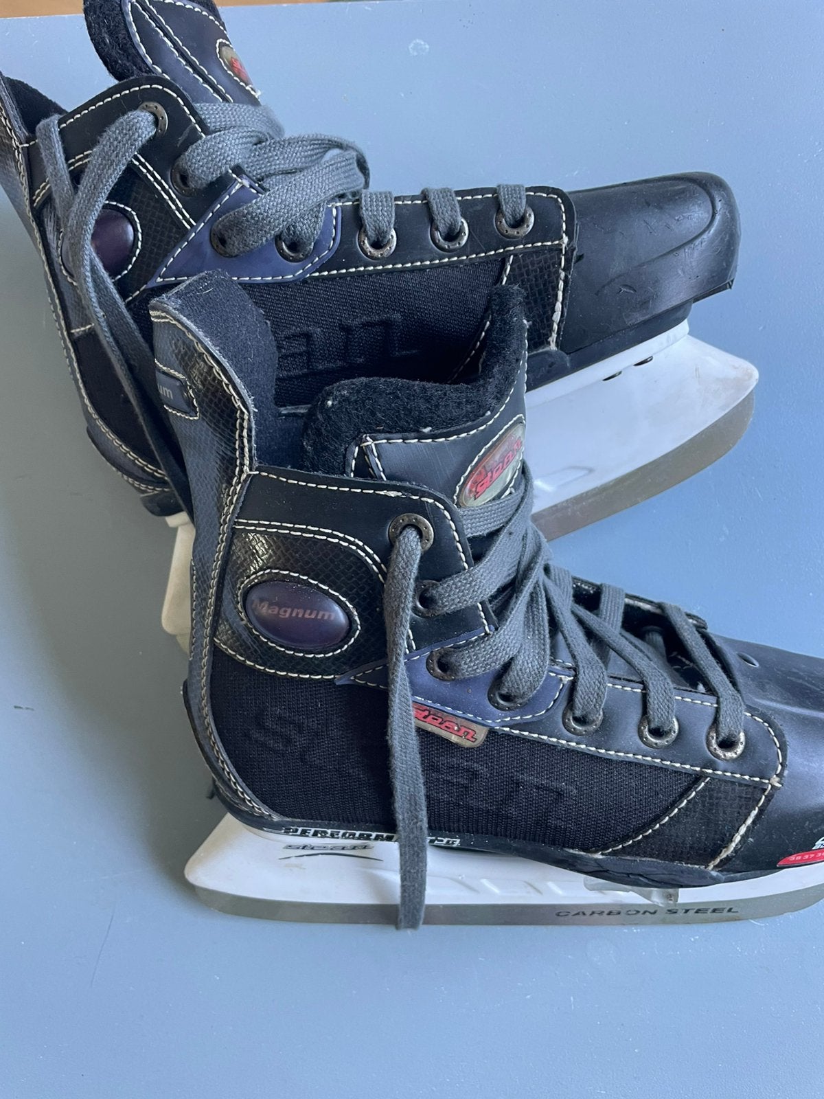 IJshockey schaatsen verstelbaar STEAN Magnum, Overige merken, Gebruikt, Ophalen of Verzenden, IJshockeyschaatsen