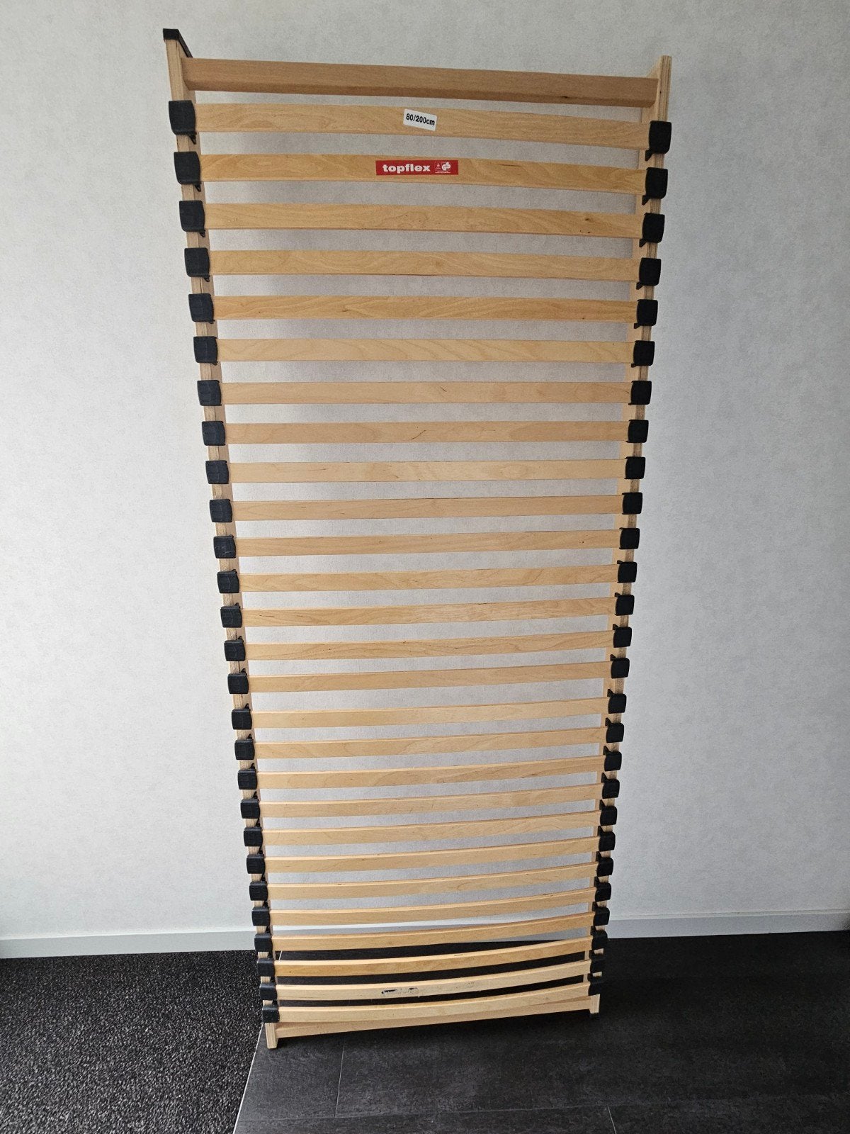 Lattenbodem 80x200 cm, Ophalen, Gebruikt, Eenpersoons, 80 cm