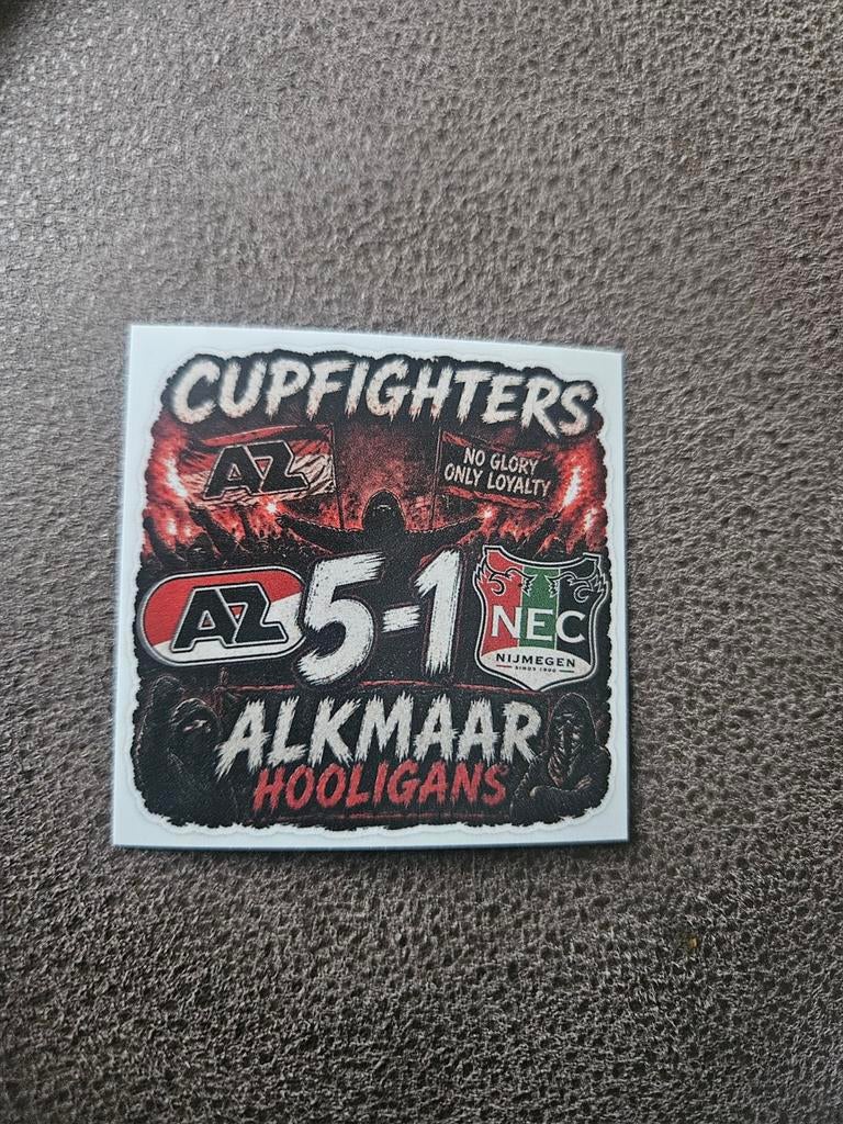AZ STICKER, Verzamelen, Sportartikelen en Voetbal, Ophalen, Zo goed als nieuw, AZ, Poster, Plaatje of Sticker