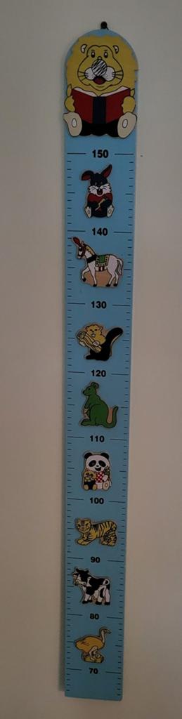 Meetlat groeimeter voor op de muur Bijna gratis, Kinderen en Baby's, Kinderkamer | Inrichting en Decoratie, Ophalen, Wanddecoratie