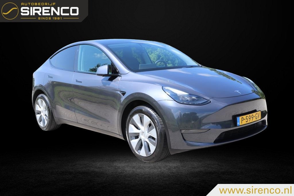 Tesla Model Y Long Range AWD 75 kWh | leder |autopilot | 360, Automaat, Gebruikt, Zwart, Met garantie (alle)