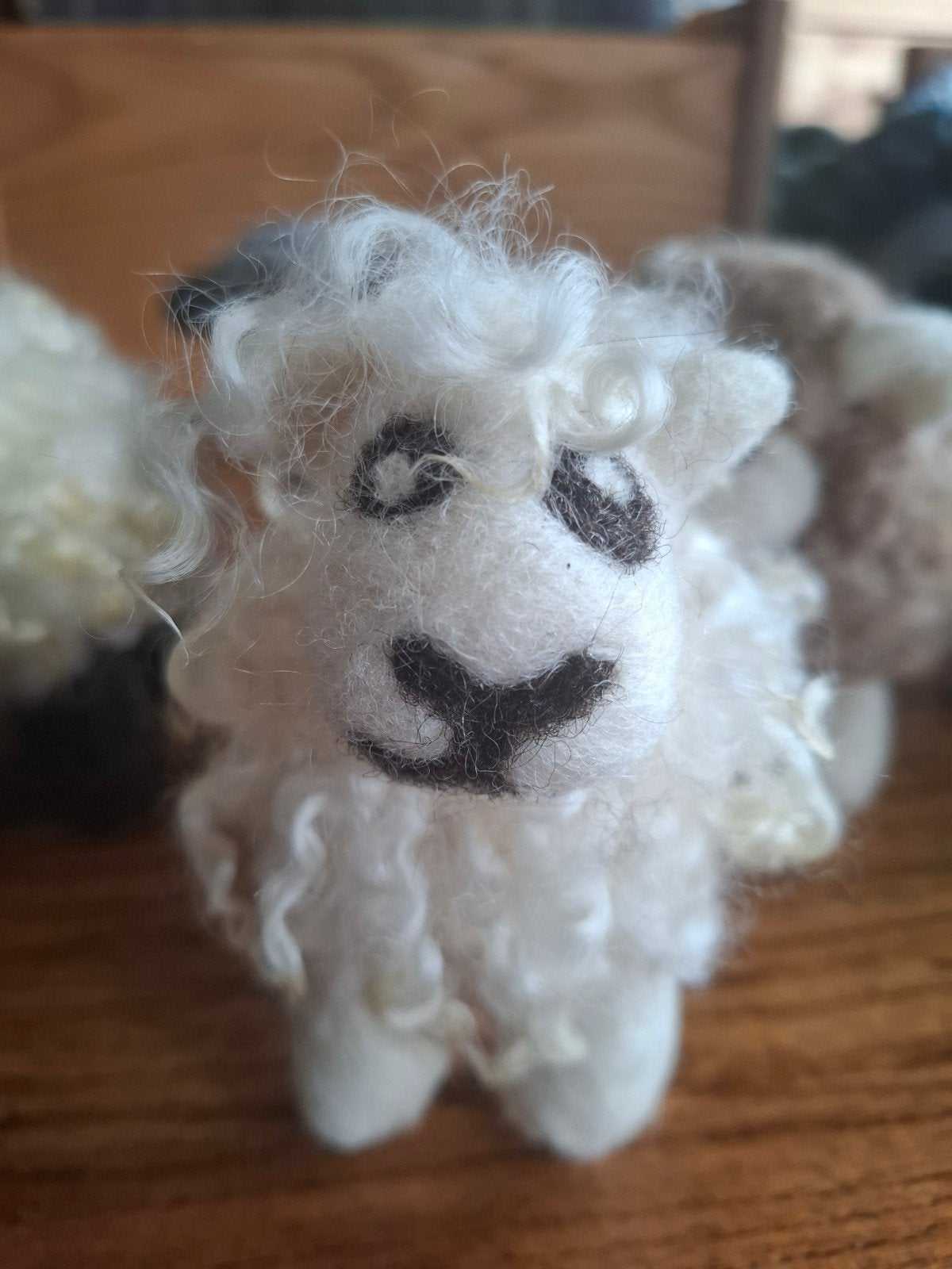 kudde schaapjes te koop, Ophalen of Verzenden, Nieuw, Figuurtje(s), Wolvilt