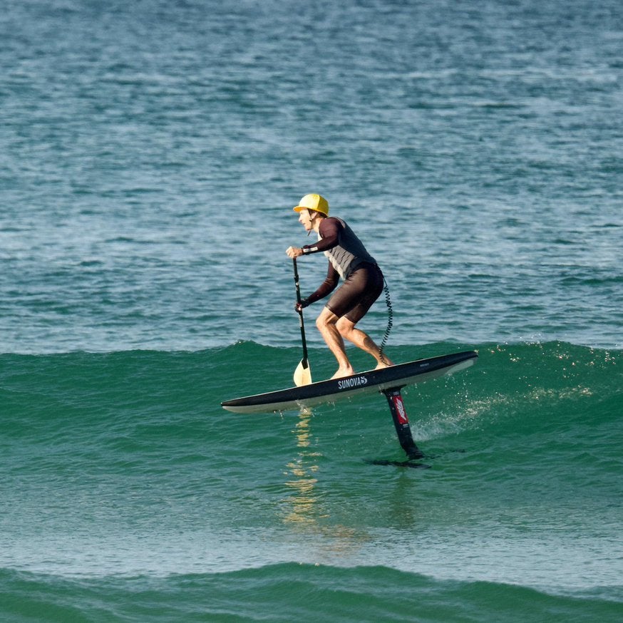 SUNOVA aviator DW 120l foil board (SUP/para/wing), Ophalen, Gebruikt, Wingsurf-board