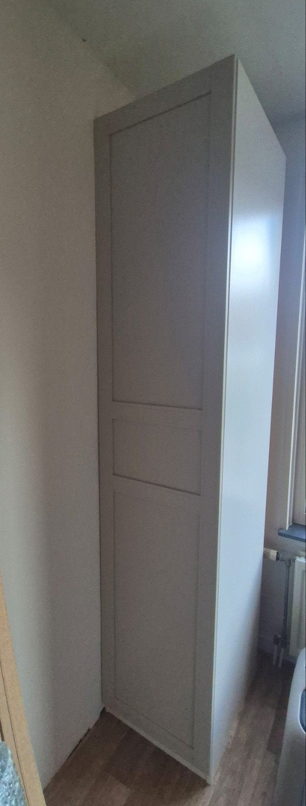 IKEA PAX Basiselement Kledingkast met Deur en Planken, Ophalen, Overige materialen, Met deur(en), 200 cm of meer