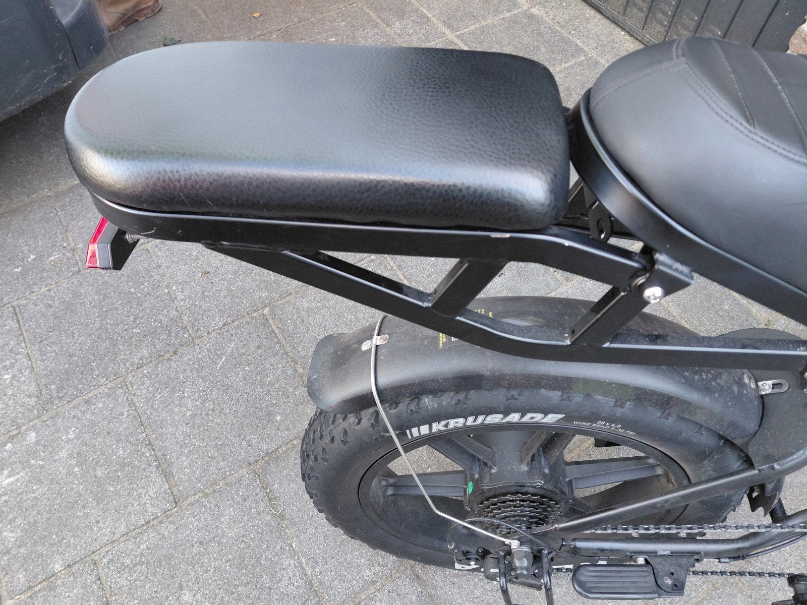 Fatbike achterzitje V20, Fietsen en Brommers, Fietsaccessoires | Bagagedragers, Ophalen of Verzenden, Nieuw