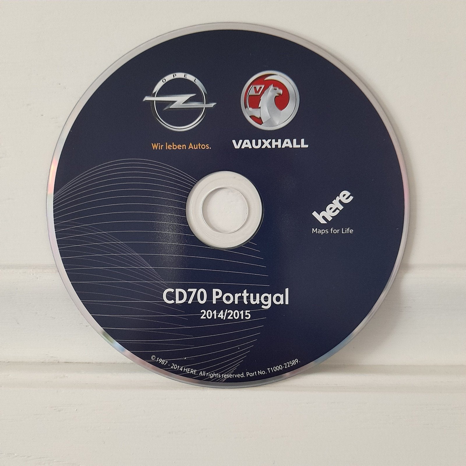 Navigatie CD's Europa Opel CD 70 Navi., Ophalen, Zo goed als nieuw