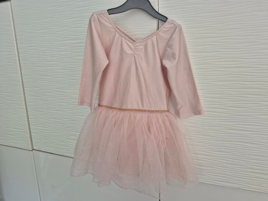 Roze balletpakje H&M maat 110/116, Sport en Fitness, Ballet, Ophalen of Verzenden