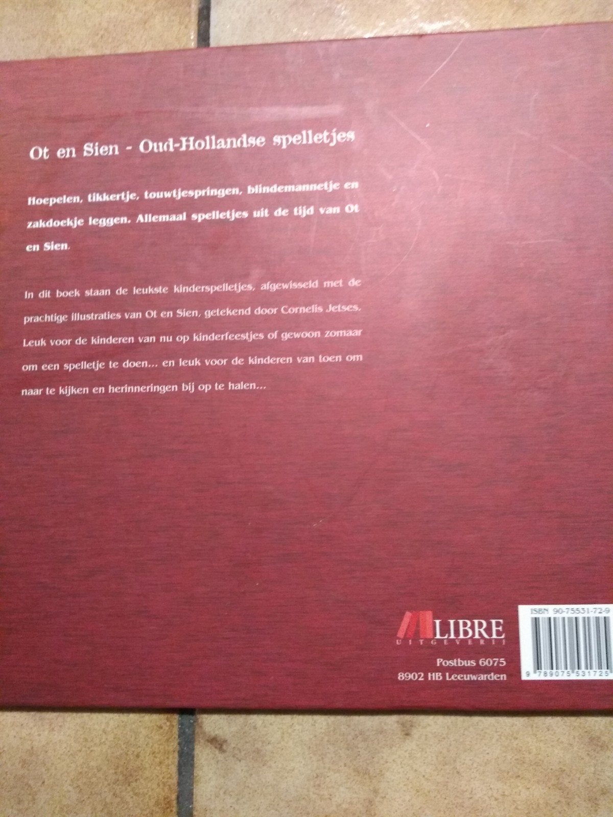 Ot en Sien puzzle ,blikje, boek. blik, boek, Ophalen of Verzenden, Zo goed als nieuw