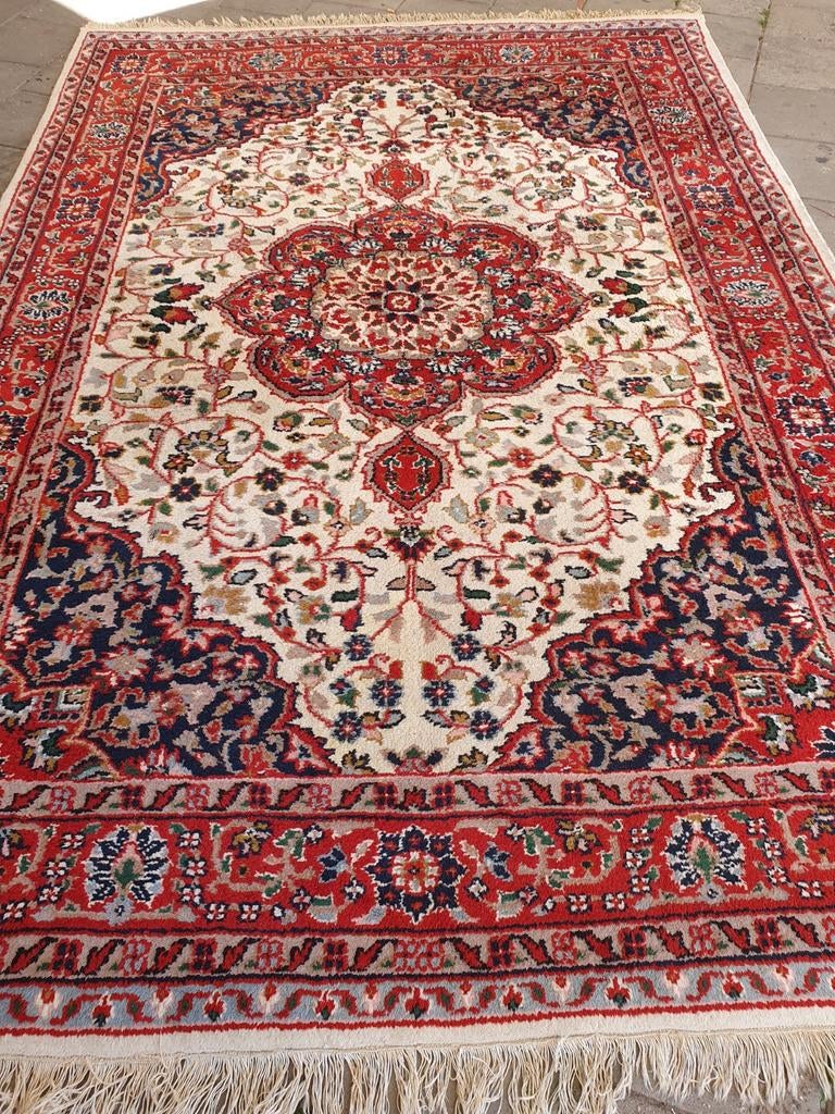 Perzisch tapijt Tabriz 320x210 cm., Gebruikt, Overige kleuren, 150 tot 200 cm, 200 cm of meer