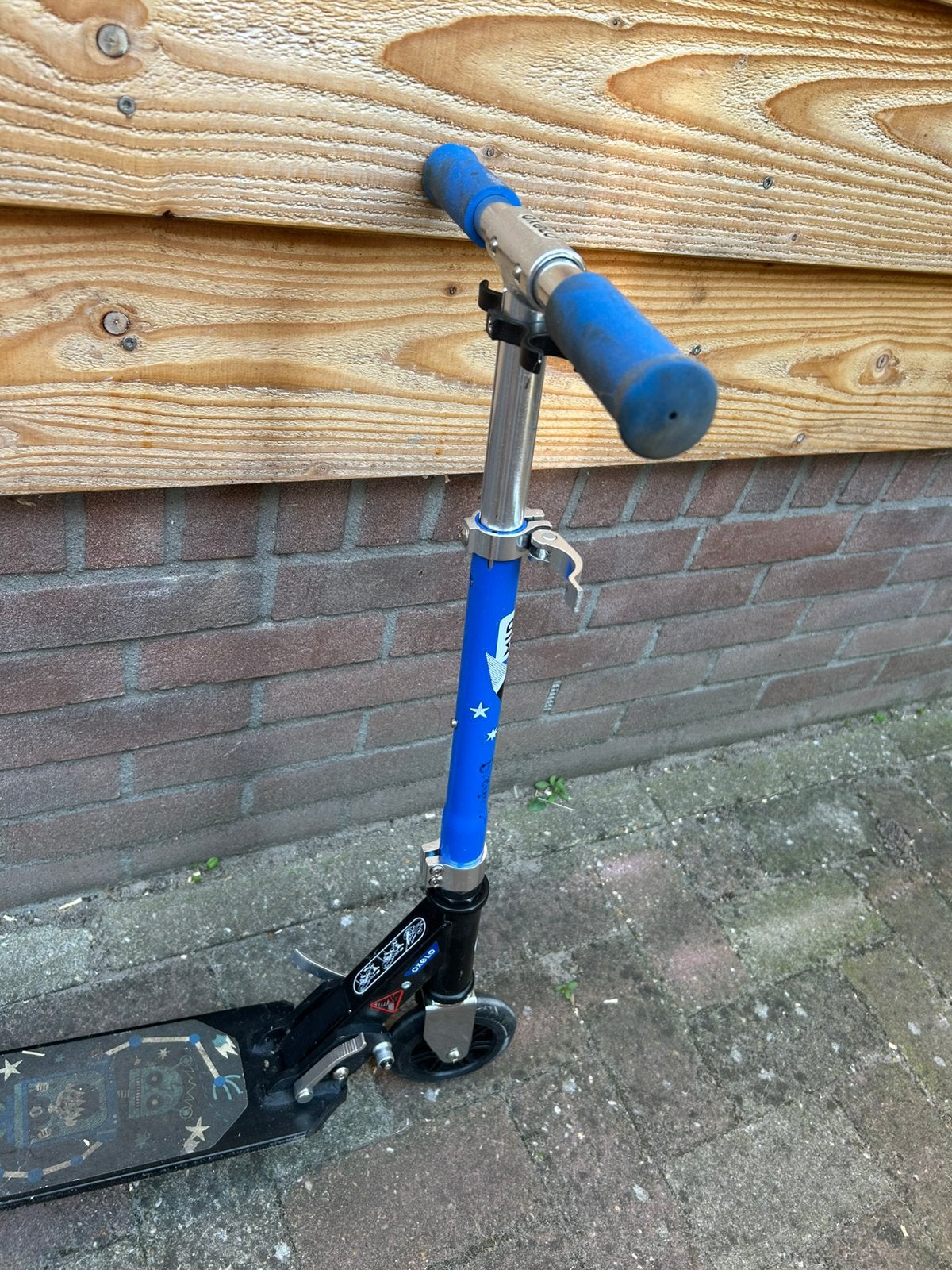 Degelijke oxelo opvouwbare step, Ophalen, Zo goed als nieuw, Gewone step