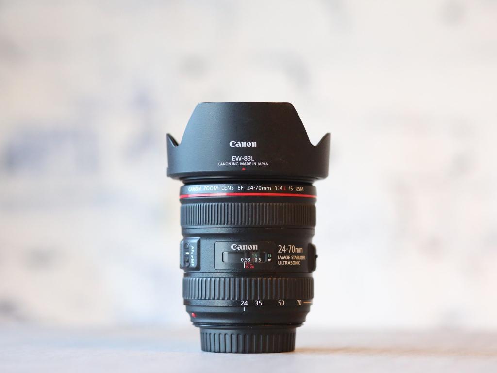 Canon EF 24-70mm f/4L IS USM - Nieuwstaat! - 1 jaar garantie, Canon, -, -, Ophalen of Verzenden