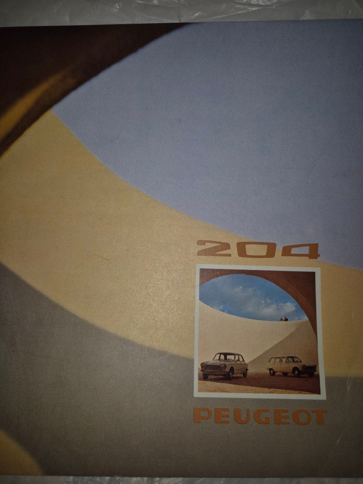 PEUGEOT 204 1974 ORIGINELE NEDERLANDSTALIG RECLAMEFOLDER, Auto diversen, Handleidingen en Instructieboekjes, Ophalen of Verzenden