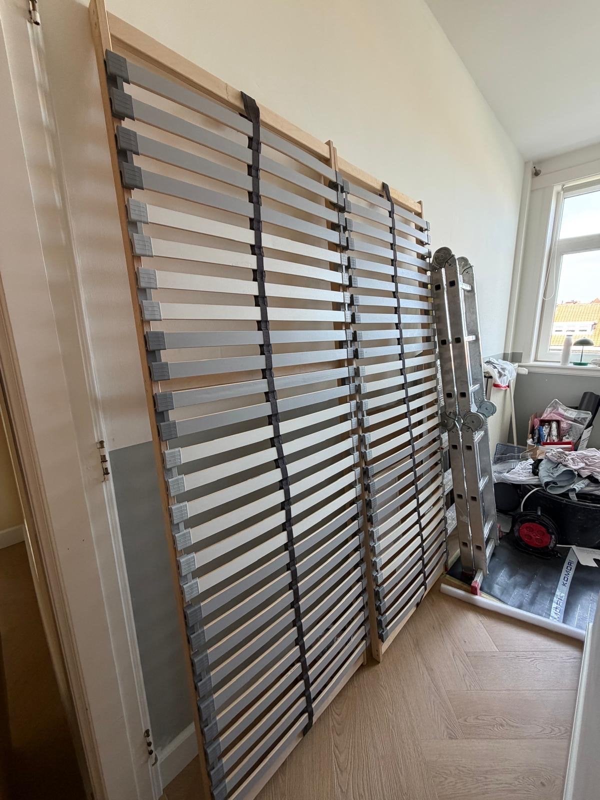 IKEA LÖNSET lattenbodem 2x 70x200 cm, Ophalen, Gebruikt, 70 cm of minder, Beige