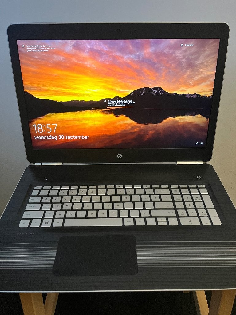HP Pavilion 17 inch laptop (i7 / GTX 960M), Computers en Software, Gebruikt, Met videokaart, 2 tot 3 Ghz, Qwerty
