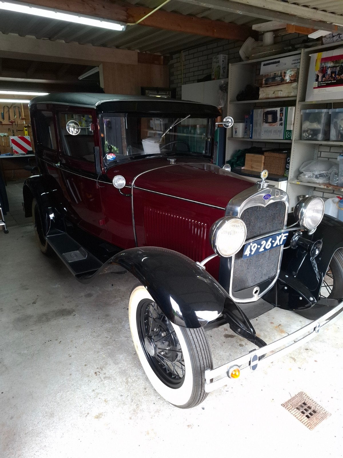 Ford A Tudor sedan, Auto's, Oldtimers, Particulier, Ford, Te koop, Benzine