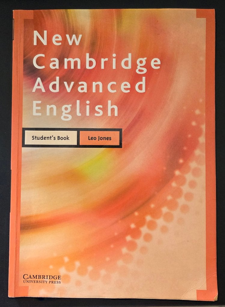 New Cambridge Advanced English Student's book - Leo Jones, Boeken, Verzenden, Zo goed als nieuw, Leo Jones