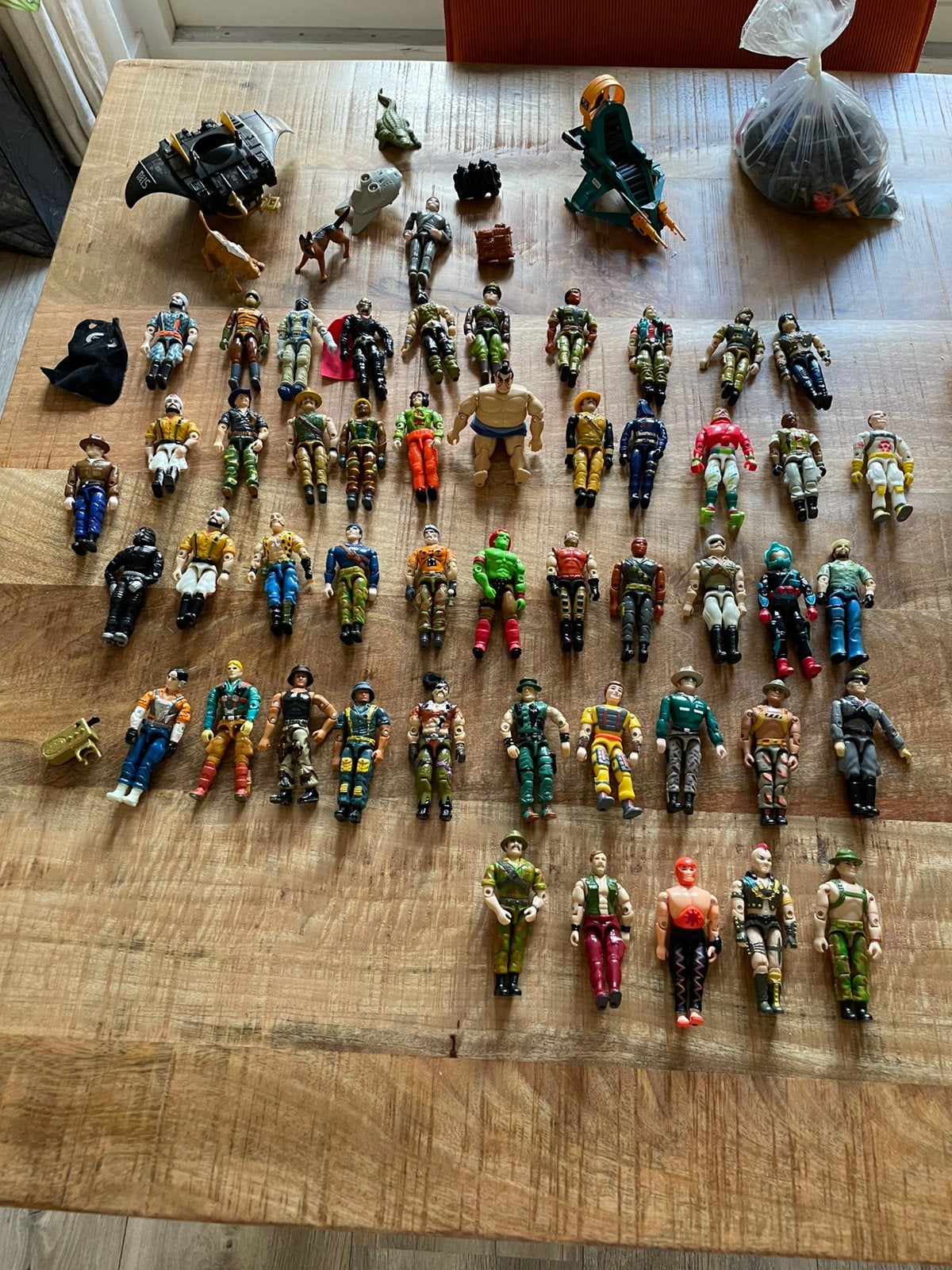 G.I. Joe actie figuren + voertuigen, Verzenden, Gebruikt