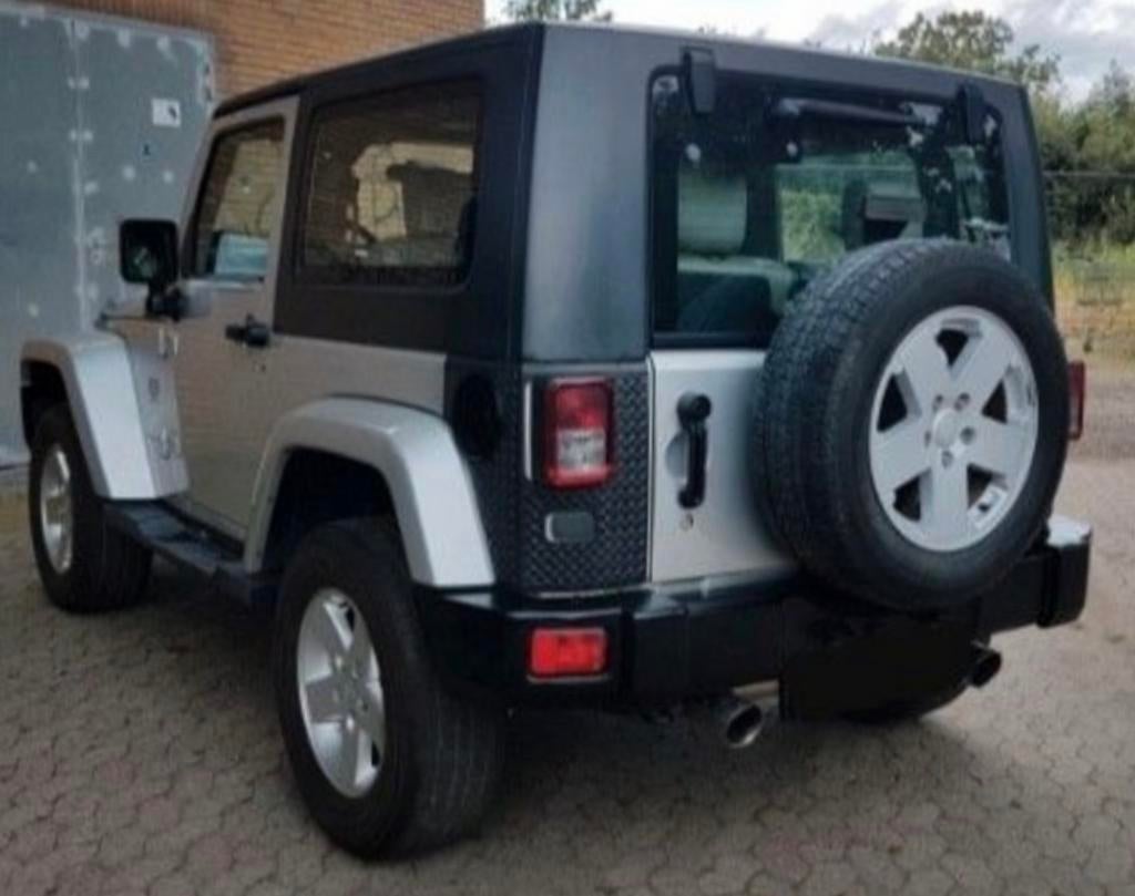 ‼️JEEP WRANGLER JK 3.8 V6 RUBICON 200PK AUT HARD/SOFTTOP‼️, Automaat, Zwart, 1715 kg, 2000 kg