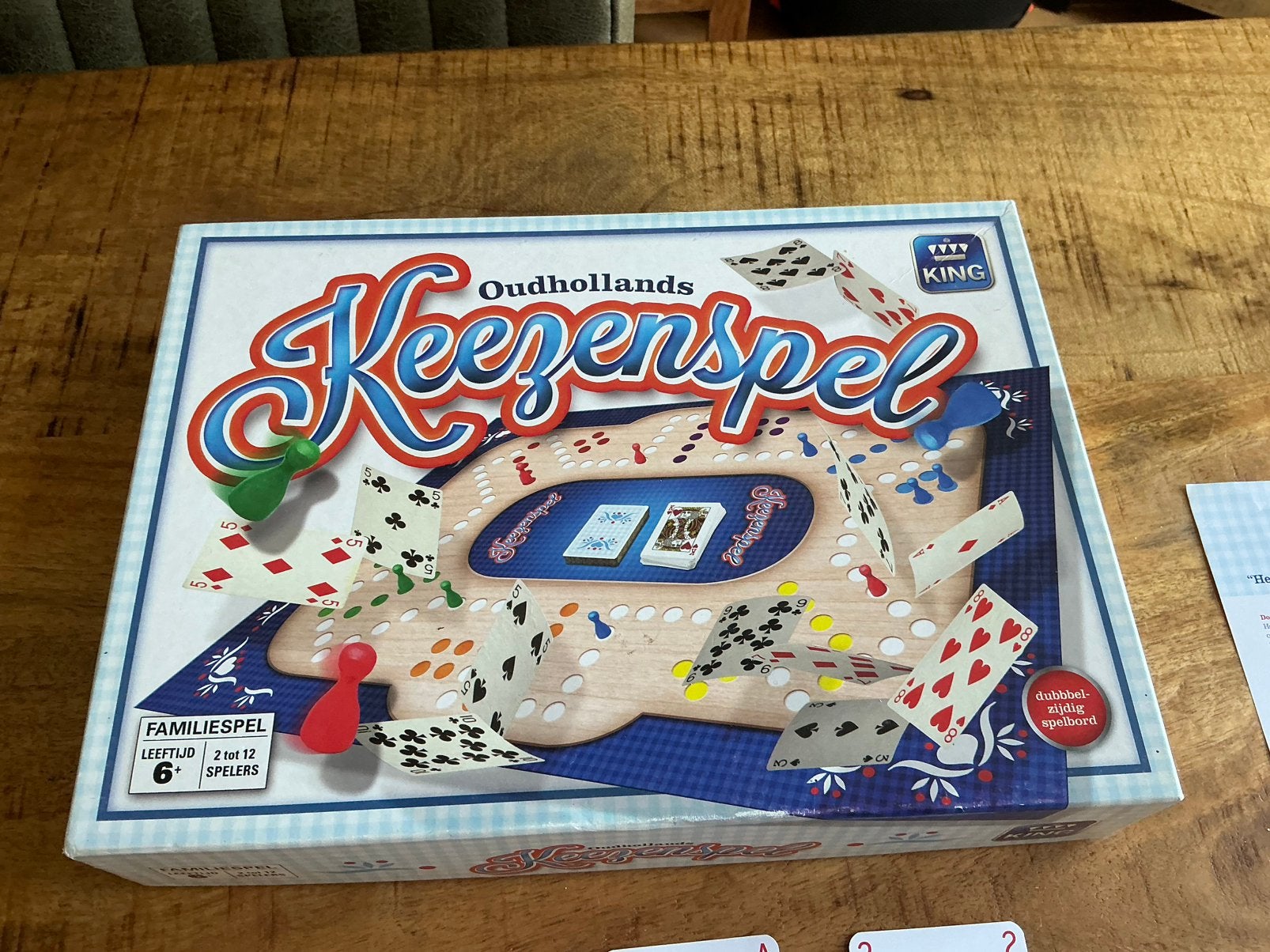 Keezenspel, Ophalen of Verzenden, Zo goed als nieuw