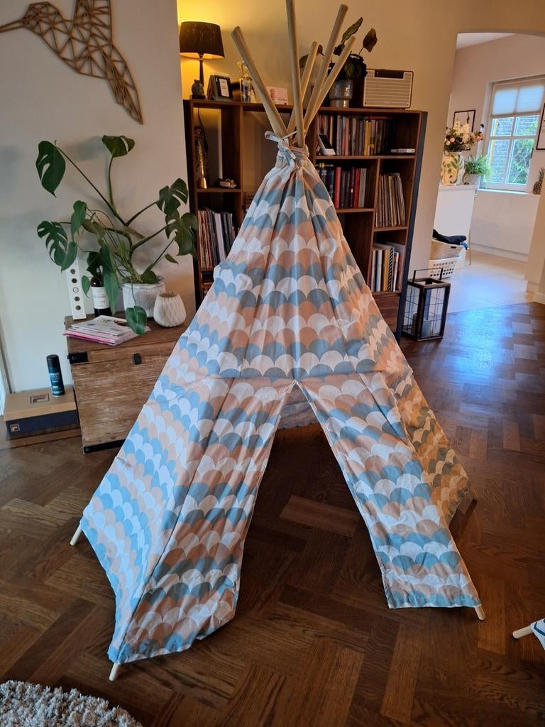 Tent tipi, Ophalen