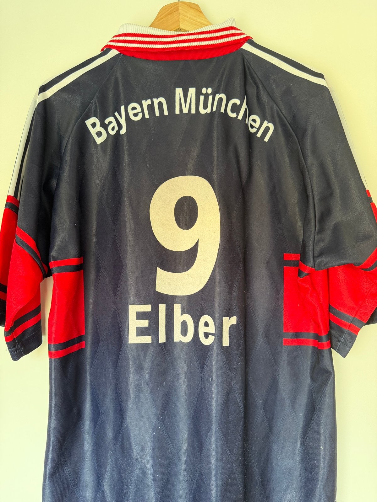 Bayern München Elber Thuisshirt 1997/1998 – Maat M – Vintage, Maat M, Ophalen of Verzenden, Gebruikt, Shirt