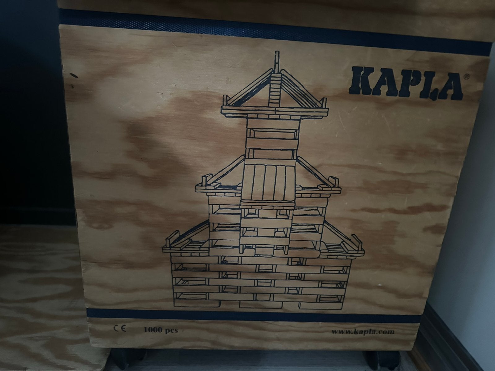 Kapla bak met veel bouwplankjes - niet helemaal compleet, Ophalen, Gebruikt, Overige merken