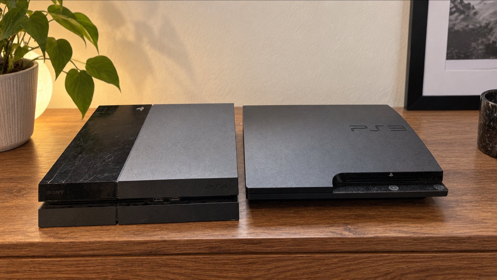 Sony PlayStation 4 en PlayStation 3 Console Bundel, Ophalen of Verzenden, Zonder controller, Original, 500 GB